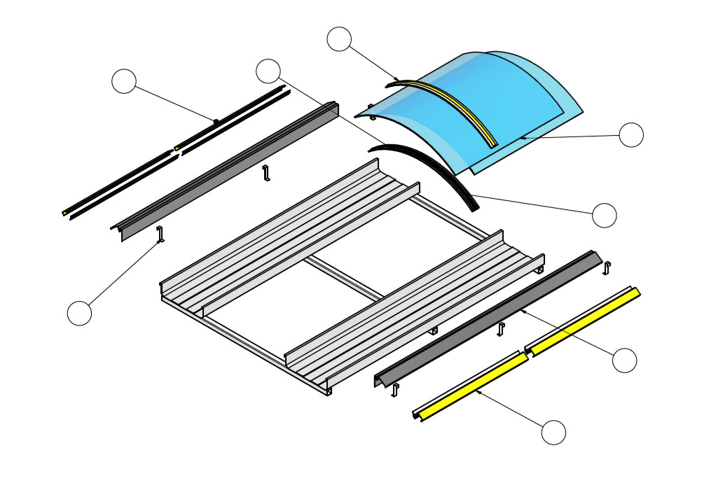 Plano de Arco Cañón Polybrite
